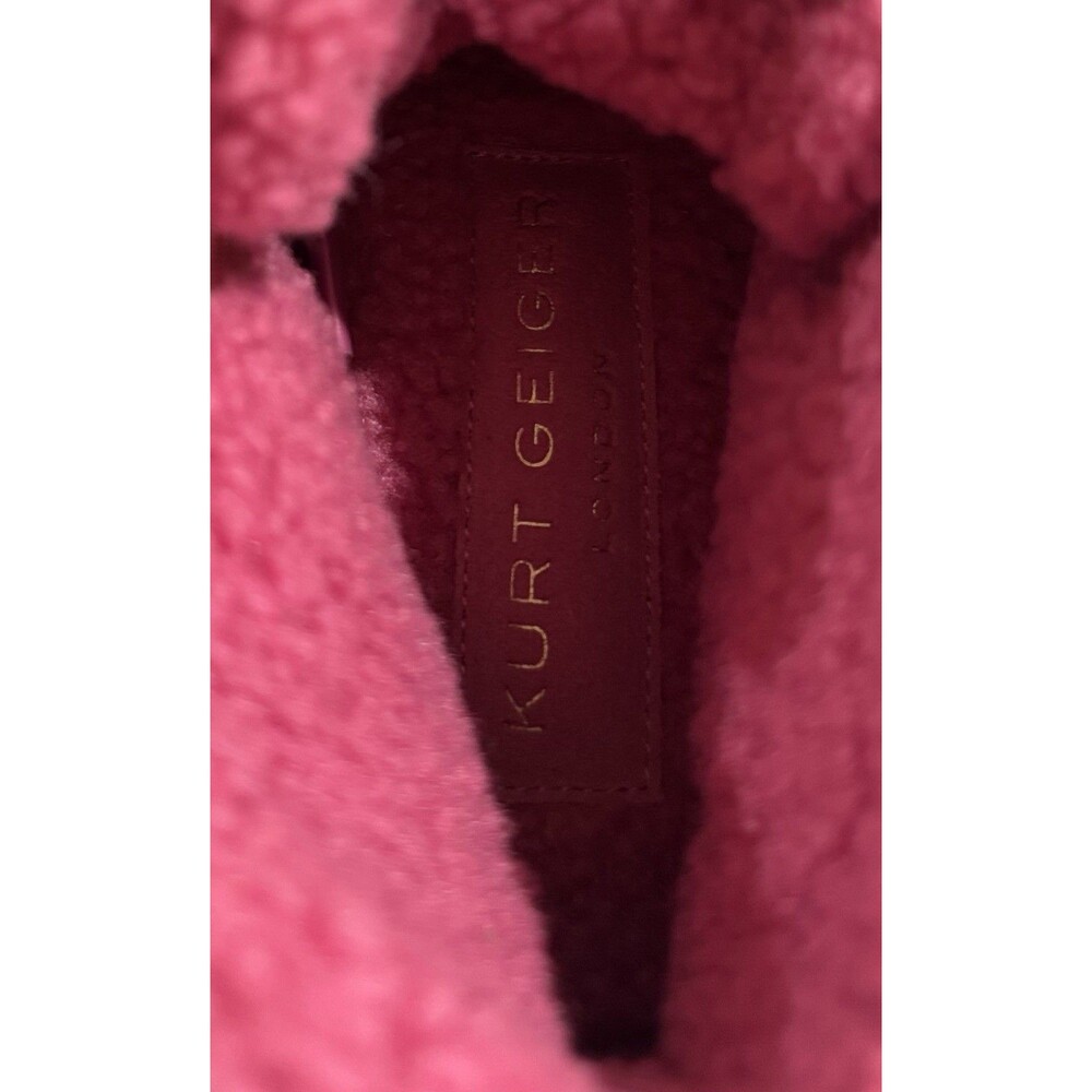 Kurt Geiger Women’s Mansion Cozy Boot Pink . Size EU 36.5 / US 6.5 - Picture 6 of 8